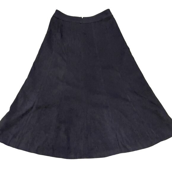 Christopher & Banks Black Panel Skirt Sz 4 - Picture 1 of 16
